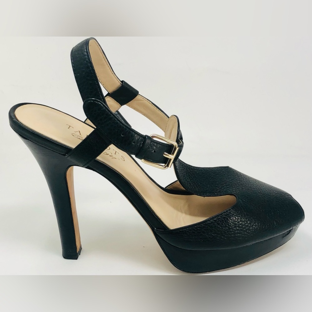 Talbots Heels Leather Open Toe